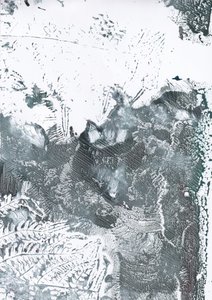 Moody Winter Abstract