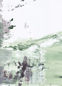 Muted Green Abstract