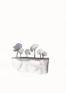 Whimsical Floating Trees