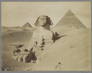Sphinx and the Pyramids of Chephren and Mykerinos