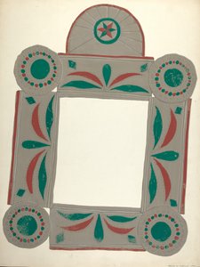 Lockwood Painted Mirror by Majel G. Claflin