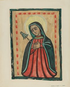 Retablo-Our Lady of Sorrows