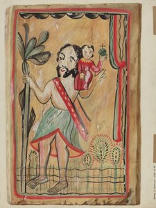 Retablo - San Christopher