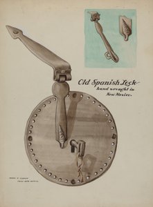 Spanish Lock, c. 1937