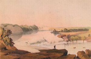 Falls of the Rio Salado, 1857-1859