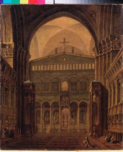 Interior of the Temple in Jerusalem