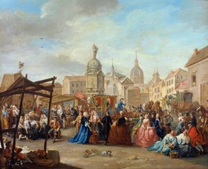 Cebadax Square in Madrid by Manuel De La Cruz