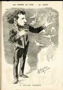 Illustration in La Caricature (1880) by Manuel Luque