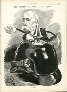 Illustration by Manuel Luque (1854-1919) in La Caricature (1880)
