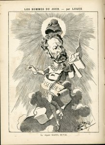 Illustration by Manuel Luque (1854-1919) in La Caricature (1880) by Manuel Luque
