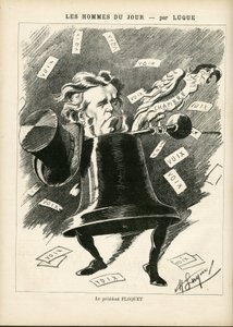 Illustration for the Cover of La Caricature (1880)