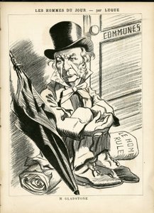 Illustration in La Caricature (1880) by Manuel Luque