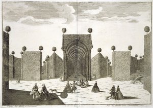 The Topiary Gardens, from Delights of the Villa Castellazzo, by Domenico Felice Leonardi by Marc