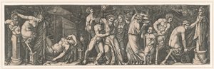 Bacchanalia by Marcantonio Raimondi
