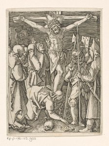 Crucifixion (Passion of Christ) by Marcantonio Raimondi