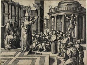 Saint Paul Preaching at Athens