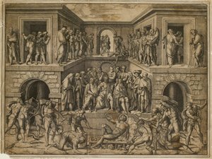 The Martyrdom of St Lawrence