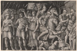 Trajan Crowned by Victory