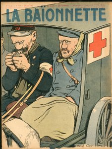 Cover of La Baionnette, Satirical in Colors