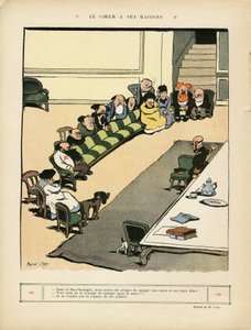 Illustration by Marcel Capy (1865-1941) in Le Rire
