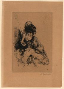 Madame Desboutin by Marcellin Desboutin