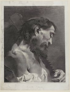 Saint Simon, from The Holy Family and the Twelve Apostles by Marco Alvise Pitteri