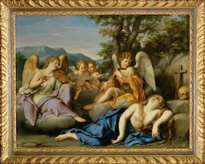 The Ecstasy of Saint Mary Magdalen by Marco Antonio Franceschini