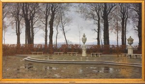 The Turin Royal Gardens after the March rains by Marco Calderini