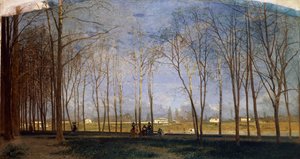 The Banks of the River Po in Turin