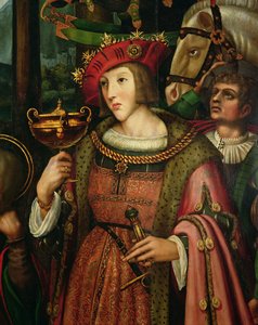Charles V of Spain (detail) by Marco Cardisco