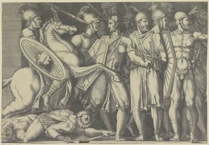 Trajan Fighting the Dacians