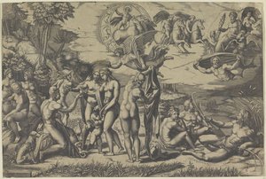 The Judgment of Paris by Marco Dente
