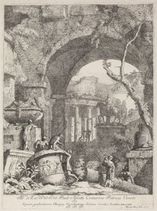 Capriccio: Ruins by Marco Ricci