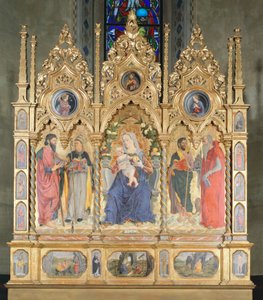 Altarpiece with Madonna with Child and Saints, Bologna