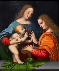 The Mystical Marriage of Saint Catherine by Marco d