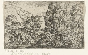Traveling Carefully by Marcus Gheeraerts (I) (attributed to)