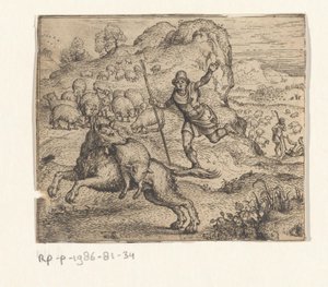 Fable of the Boy Who Cried Wolf by Marcus Gheeraerts (I)