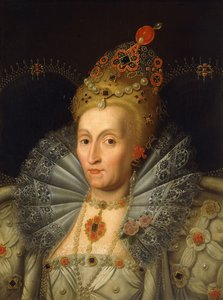 Portrait of Queen Elizabeth I, bust length