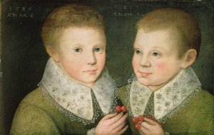 Portrait of Two Brothers, 1586