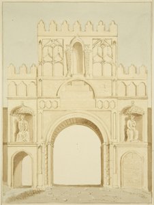Gateway at the Black Castle, Brislington by Marcus H. Homes