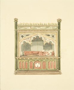 Monument to William Canynges in St Mary Redcliffe by Marcus H. Homes