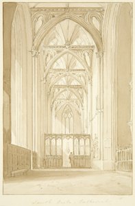 South Aisle of Bristol Cathedral by Marcus H. Homes