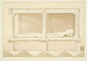 Tomb of Bishop Paul Bush in Bristol Cathedral by Marcus H. Homes