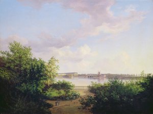 The Garden of Johannes Amsinck on the Binnenalster, 1837
