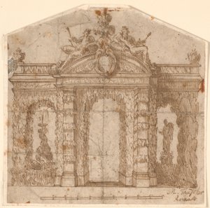 Architectural Garden Decoration with Fountain by Marcus Tuscher