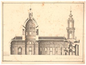 Longitudinal Section through the Same Church