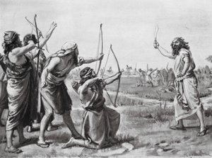 An Incursion of Semitic Nomads by Margaret (after) Dovaston