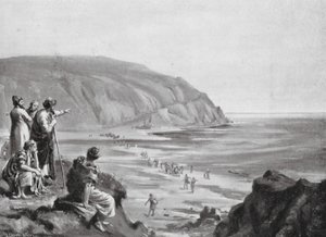 Arrival of the Founders of Phoenicia by Margaret (after) Dovaston