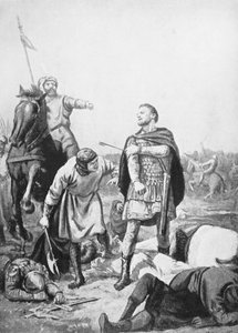 Capture of the Emperor Romanus Diogenes by Alp Arslan in 1071 by Margaret (after) Dovaston