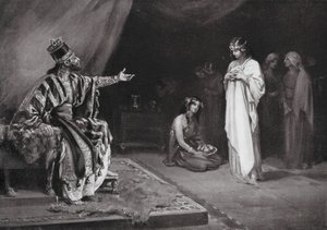Marriage of an Assyrian Princess to Kara-indash, King of Babylon by Margaret (after) Dovaston